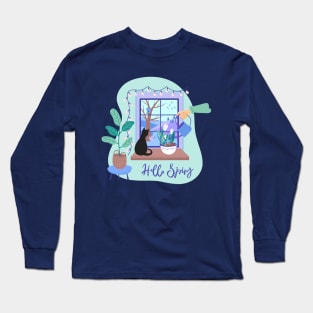 Hello Spring Long Sleeve T-Shirt